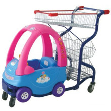 Good quality Steel and Plastic Shopping Cart Toy Car